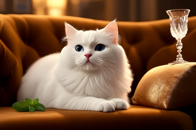 A Day in the Life of a Persian Cat: Luxury, Laziness, and Love
