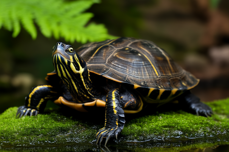 Adorable Three-Striped Box Turtle: A Perfect Pet for Shy Animal Lovers