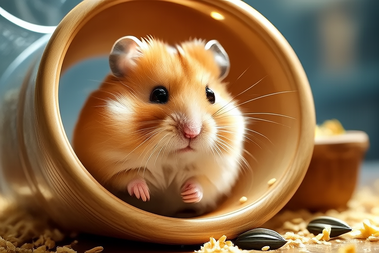 From Playful to Sleepy: A Day in the Life of Your Golden Hamster
