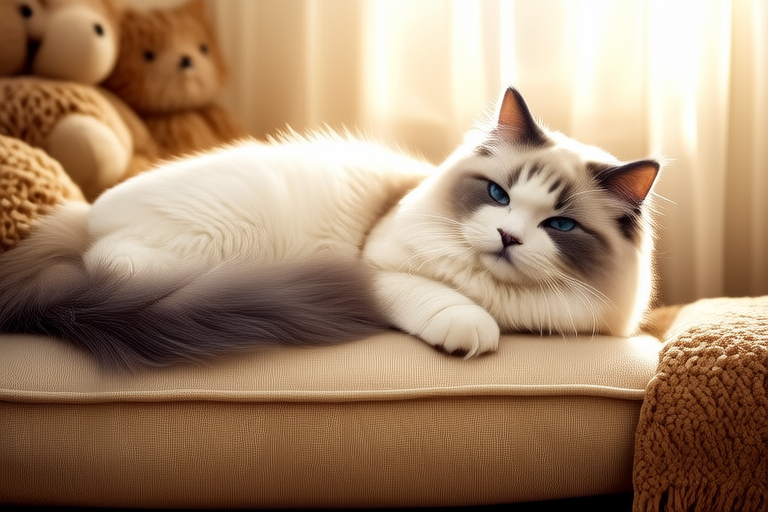 Lazy Days and Love: Life with a Ragdoll Cat