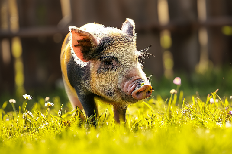 The Secret Life of Mini Pigs: Behind Their Curious Behaviors