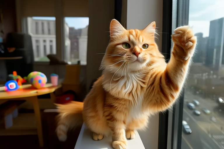 Adorable Adventures of an Orange Tabby: A Journey Through Social Media Fame
