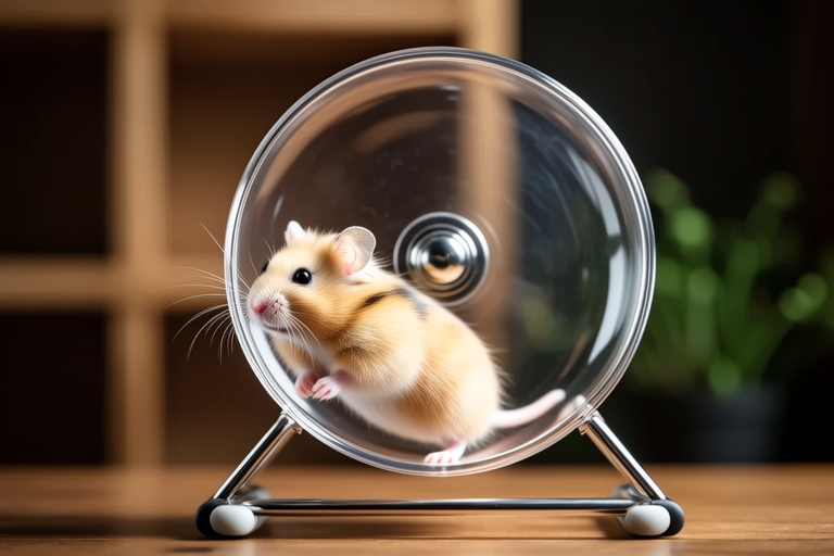 Golden Hamsters and Their Secret Love for Exercise Wheels