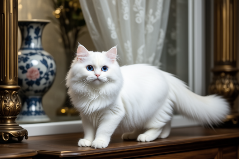 Grace and Elegance: The Fascinating Life of a Turkish Angora Cat